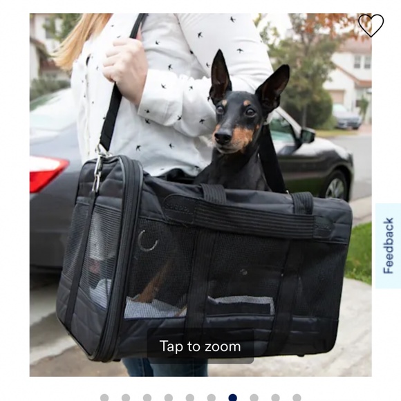 Dog Sherpa Airline Approved Guaranteed On Board Travel Pet Carrier 19